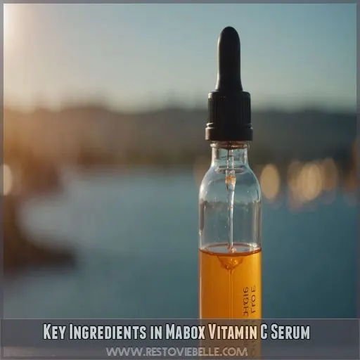 Key Ingredients in Mabox Vitamin C Serum