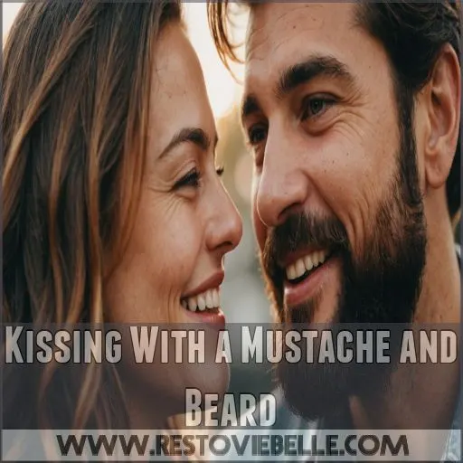 Kissing With a Mustache and Beard