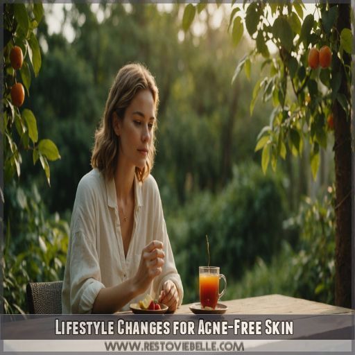 Lifestyle Changes for Acne-Free Skin