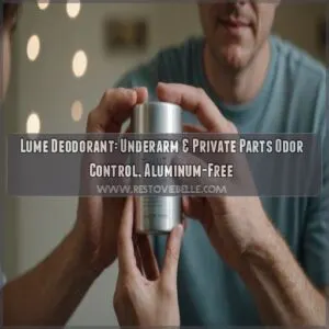 lume deodorant s underarms and private parts s aluminum free