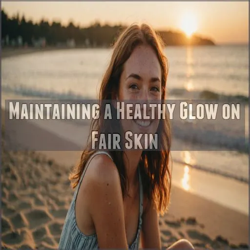 Maintaining a Healthy Glow on Fair Skin