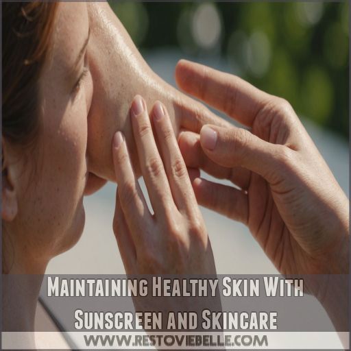 Maintaining Healthy Skin With Sunscreen and Skincare