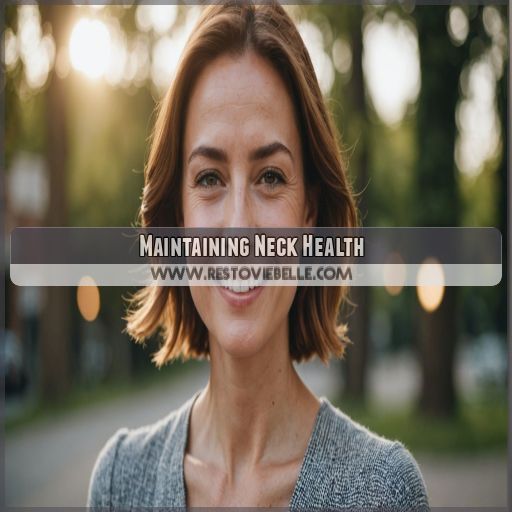 Maintaining Neck Health