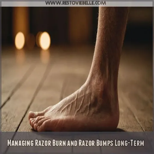 Managing Razor Burn and Razor Bumps Long-Term