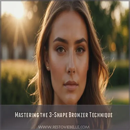 Mastering the 3-Shape Bronzer Technique