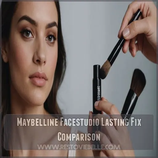 Maybelline Facestudio Lasting Fix Comparison