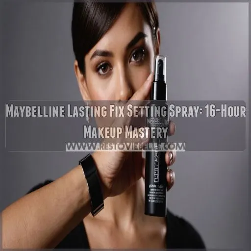 maybelline new york facestudio lasting fix makeup setting spray