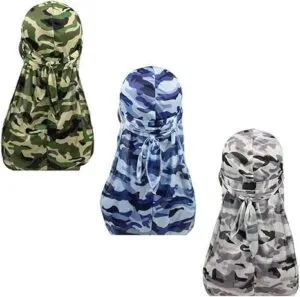 Military Camouflage Premium Silky Durags