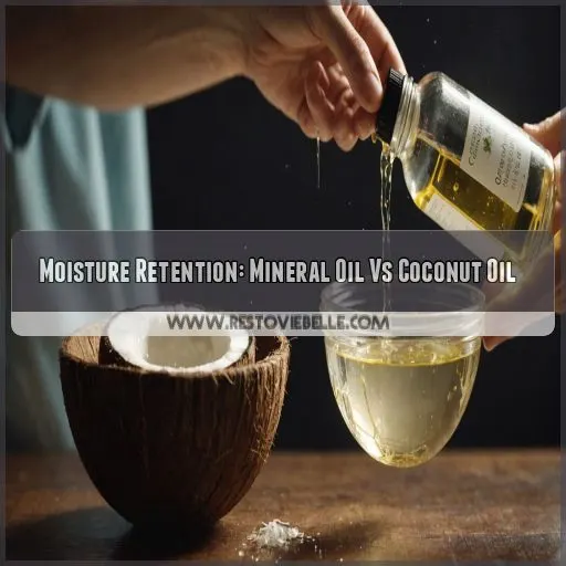 Moisture Retention: Mineral Oil Vs Coconut Oil