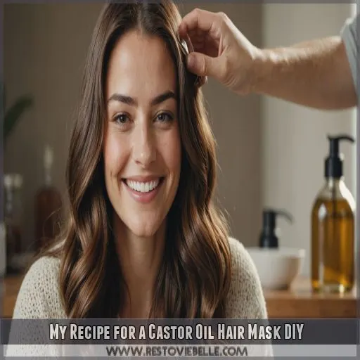 My Recipe for a Castor Oil Hair Mask DIY