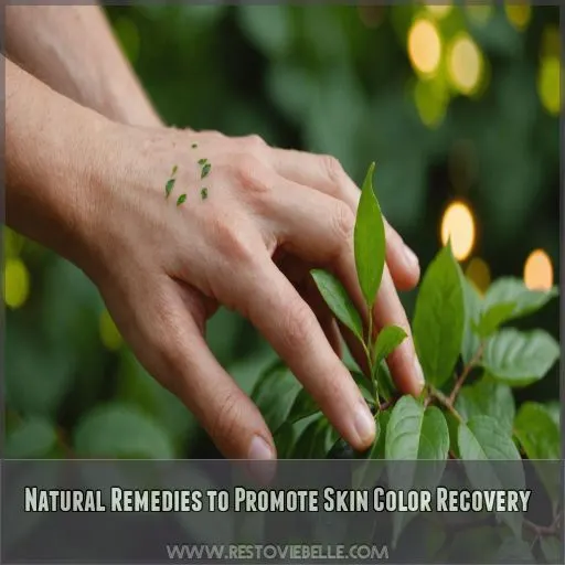 Natural Remedies to Promote Skin Color Recovery