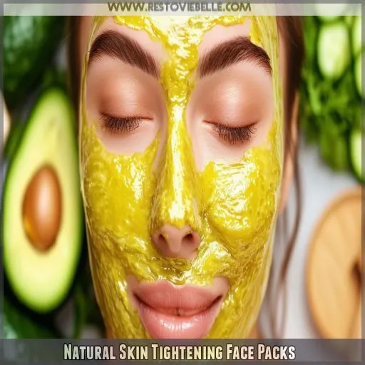 Natural Skin Tightening Face Packs