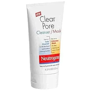 Neutrogena Clear Pore Cleanser/Mask, 4.2