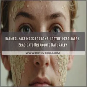 oatmeal face mask for acne