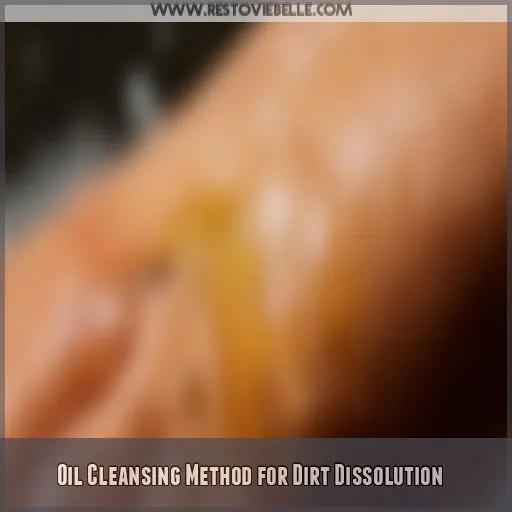 Oil Cleansing Method for Dirt Dissolution