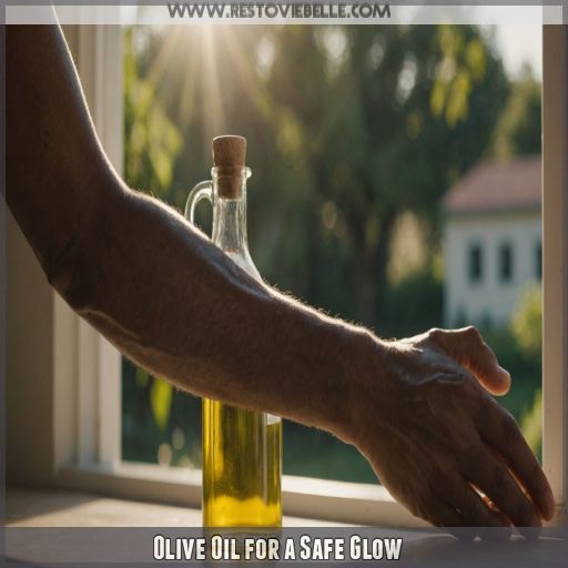 Olive Oil for a Safe Glow