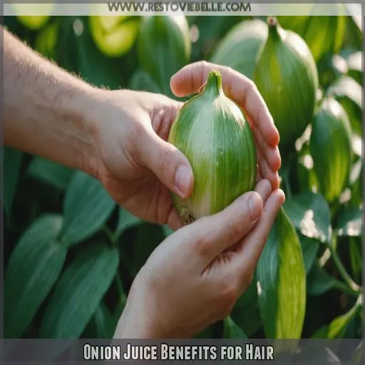 Onion Juice Benefits for Hair