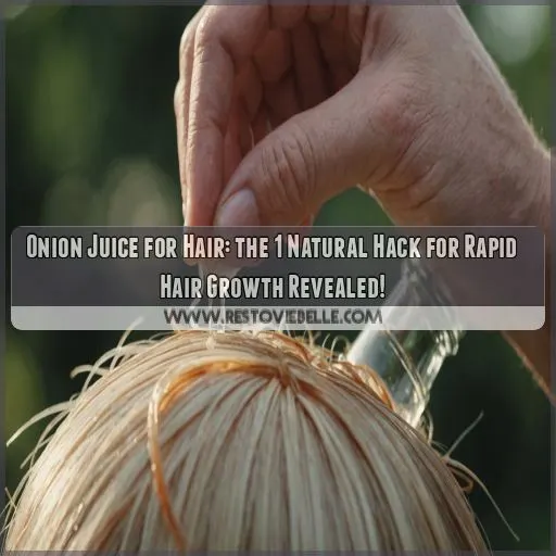 onion juice for hair