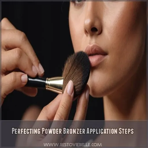 Perfecting Powder Bronzer Application Steps