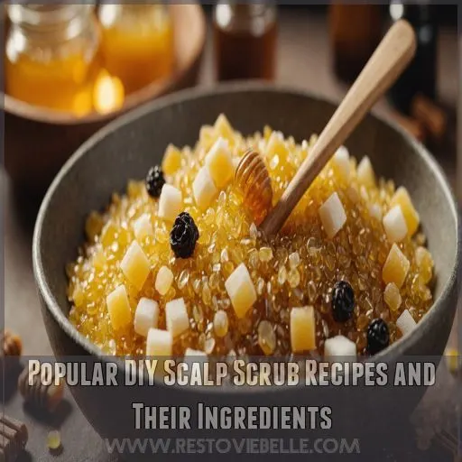 Popular DIY Scalp Scrub Recipes and Their Ingredients