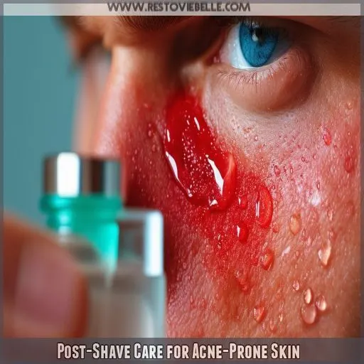 Post-Shave Care for Acne-Prone Skin