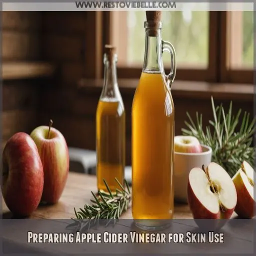 Preparing Apple Cider Vinegar for Skin Use