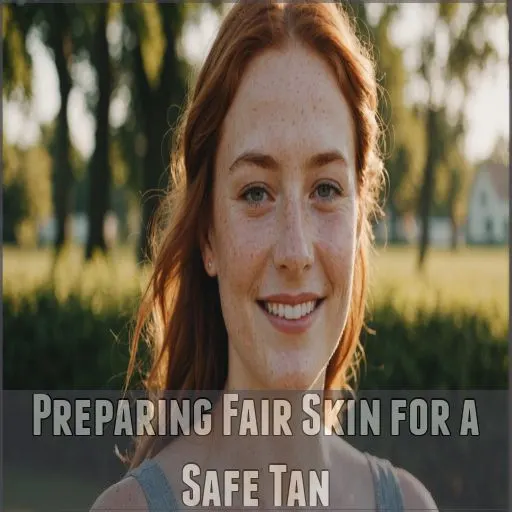 Preparing Fair Skin for a Safe Tan