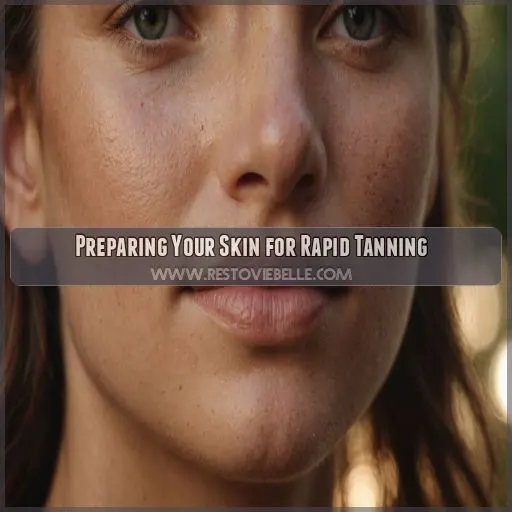 Preparing Your Skin for Rapid Tanning