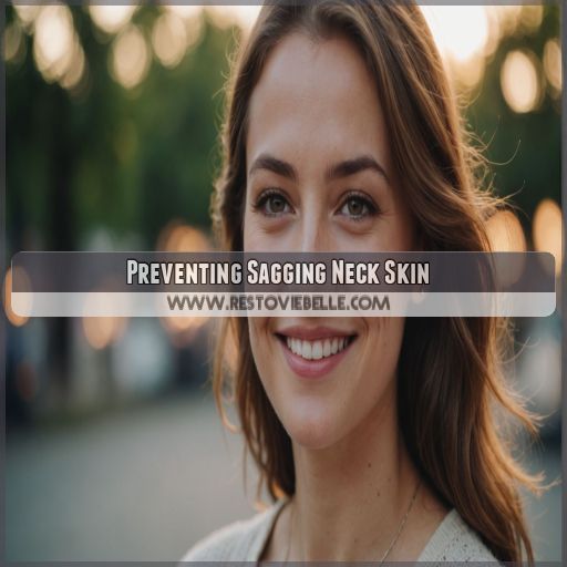 Preventing Sagging Neck Skin