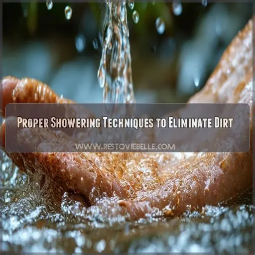 Proper Showering Techniques to Eliminate Dirt