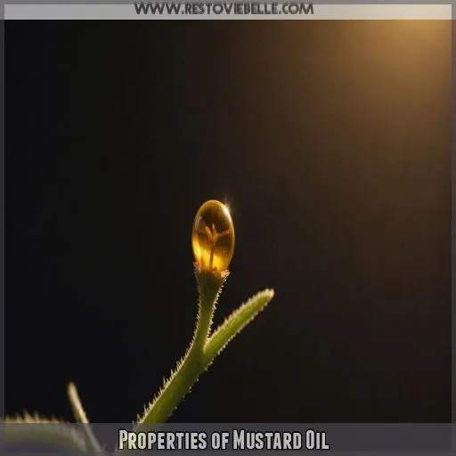 Properties of Mustard Oil