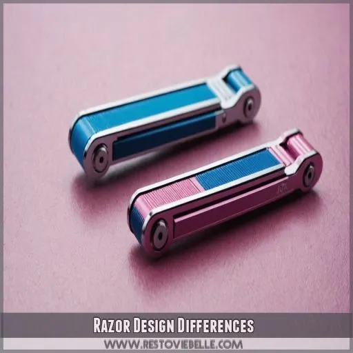 Razor Design Differences