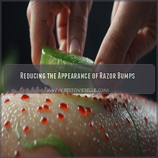 Reducing the Appearance of Razor Bumps