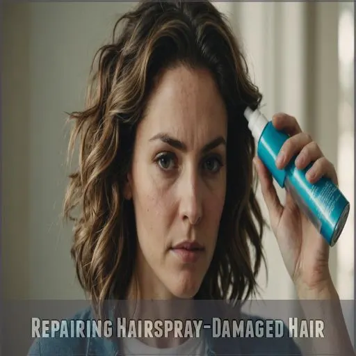 Repairing Hairspray-Damaged Hair