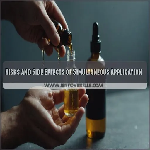 Risks and Side Effects of Simultaneous Application