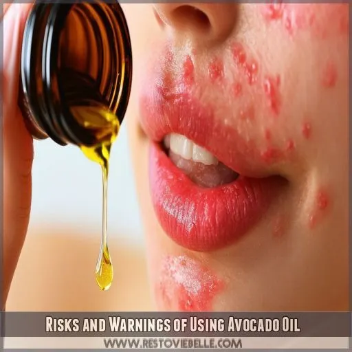 Risks and Warnings of Using Avocado Oil