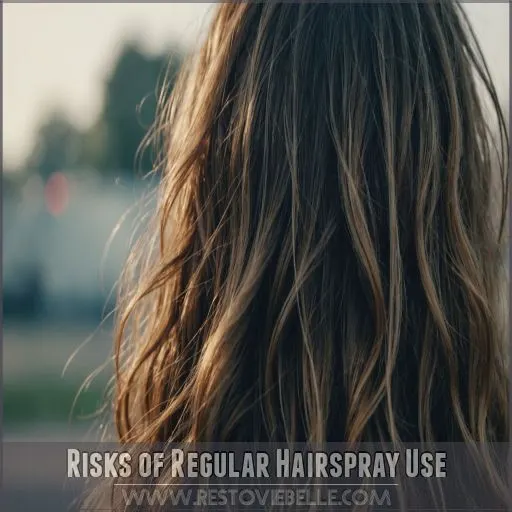 Risks of Regular Hairspray Use