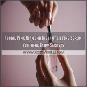 rodial pink diamond instant lifting serum