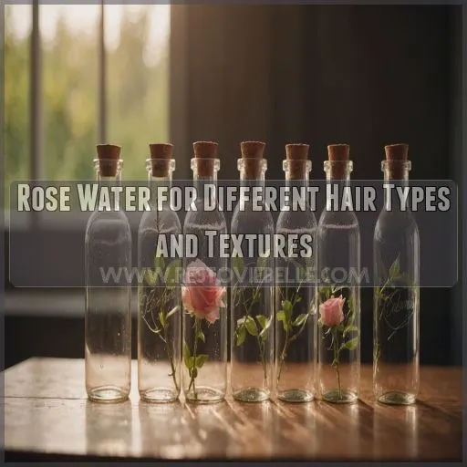 Rose Water for Different Hair Types and Textures