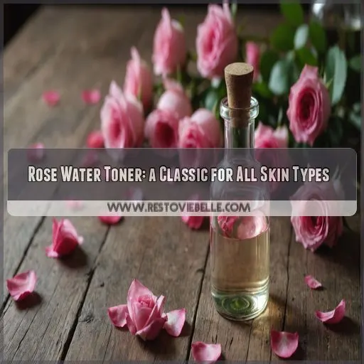 Rose Water Toner: a Classic for All Skin Types