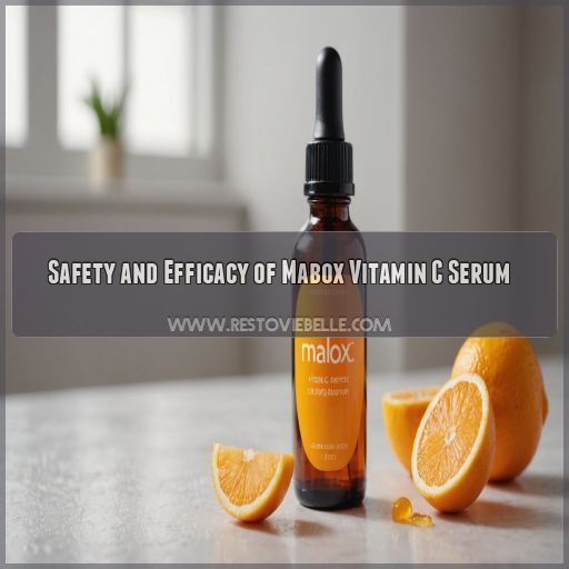 Safety and Efficacy of Mabox Vitamin C Serum