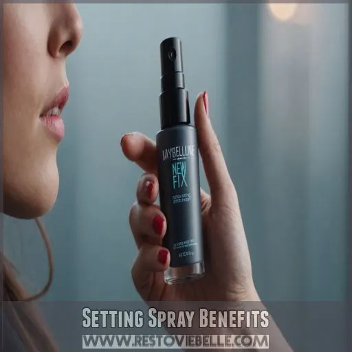 Setting Spray Benefits