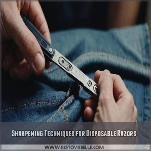 Sharpening Techniques for Disposable Razors