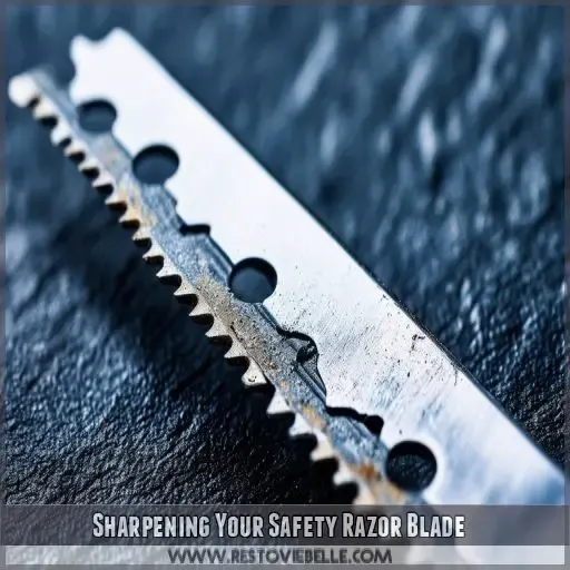 Sharpening Your Safety Razor Blade