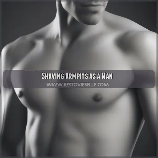 Shaving Armpits as a Man