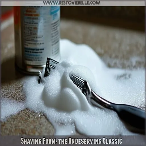 Shaving Foam: the Undeserving Classic