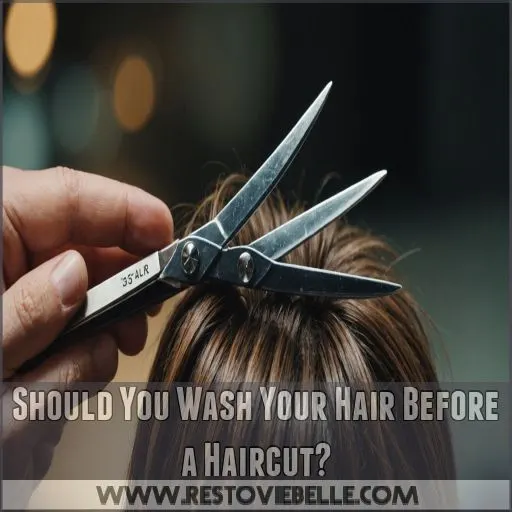 Should You Wash Your Hair Before a Haircut