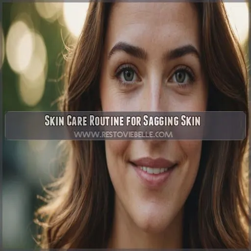 Skin Care Routine for Sagging Skin