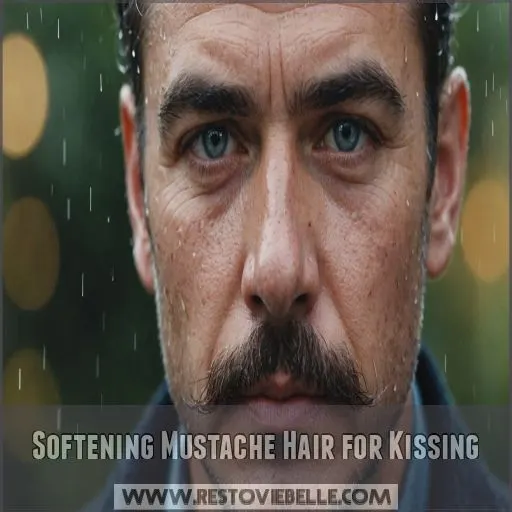 Softening Mustache Hair for Kissing