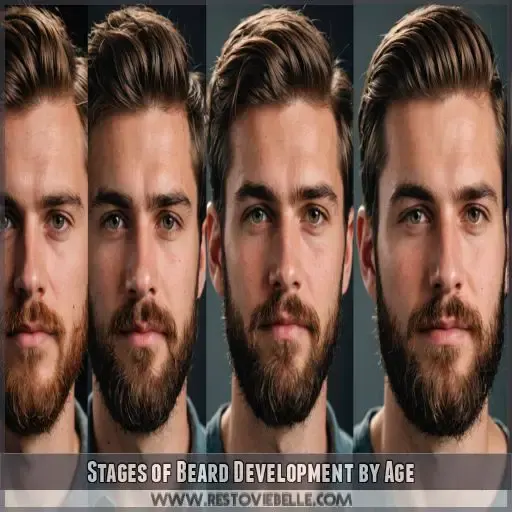 Stages of Beard Development by Age